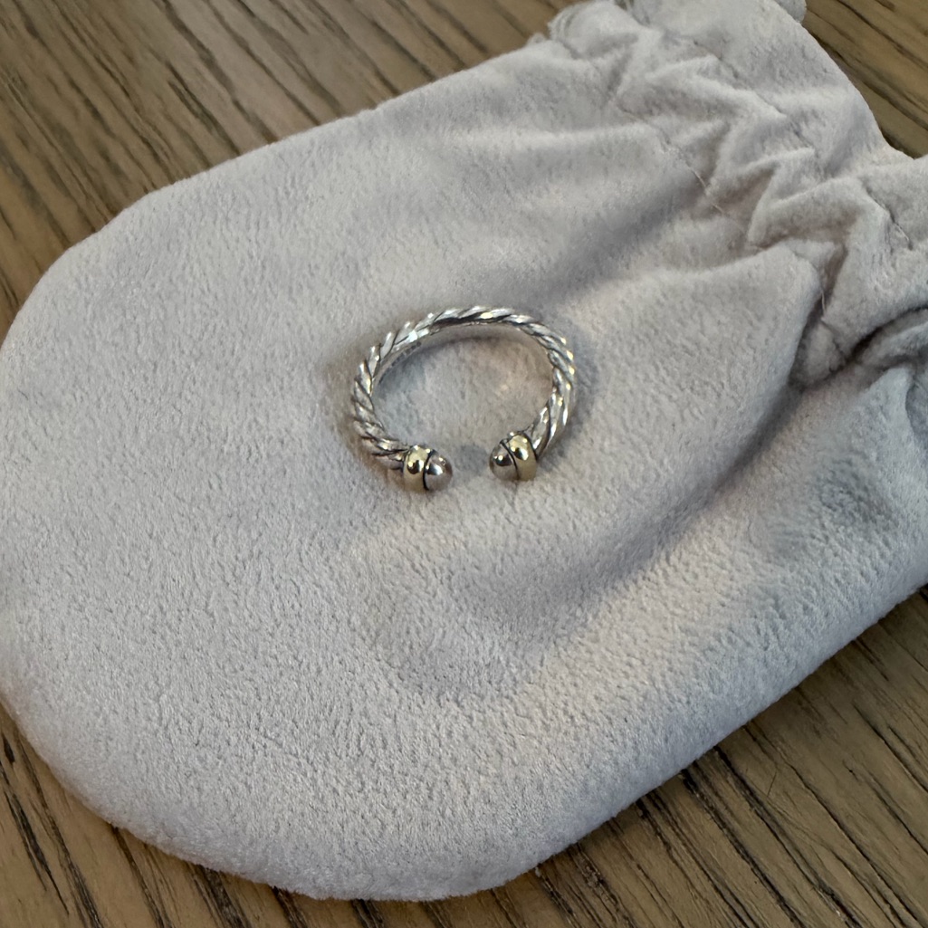 David Yurman Petite Cable Open Ring
